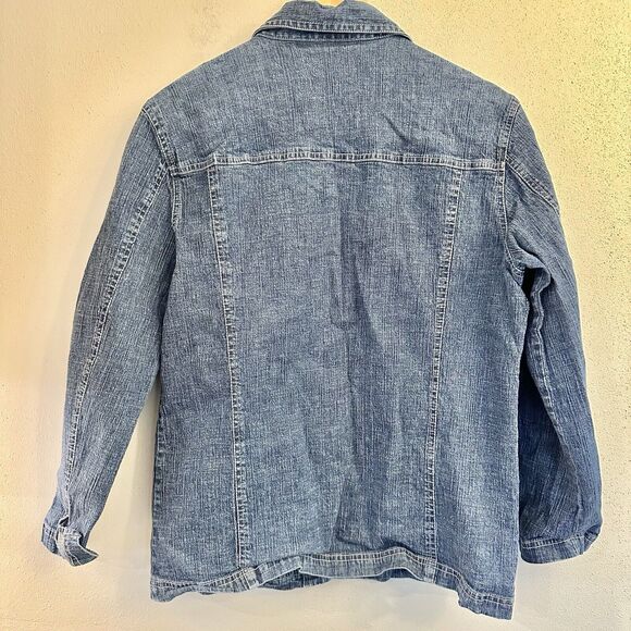 Vintage‎ Chicos Design Denim Jacket  - Size 2 (Large) - Picture 13 of 16